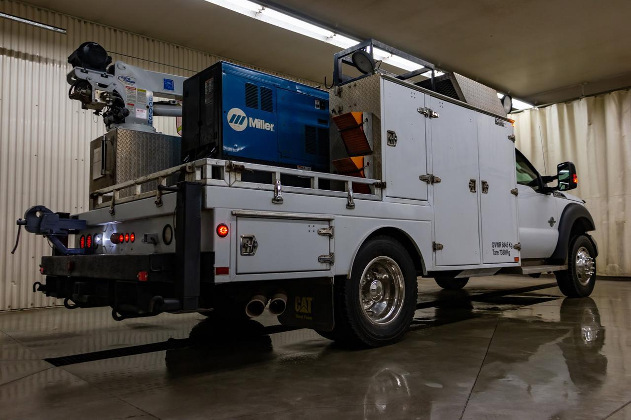 2012 Ford F-550 4x4 Reg Cab XLT Mechanic's Box Red Deer AB