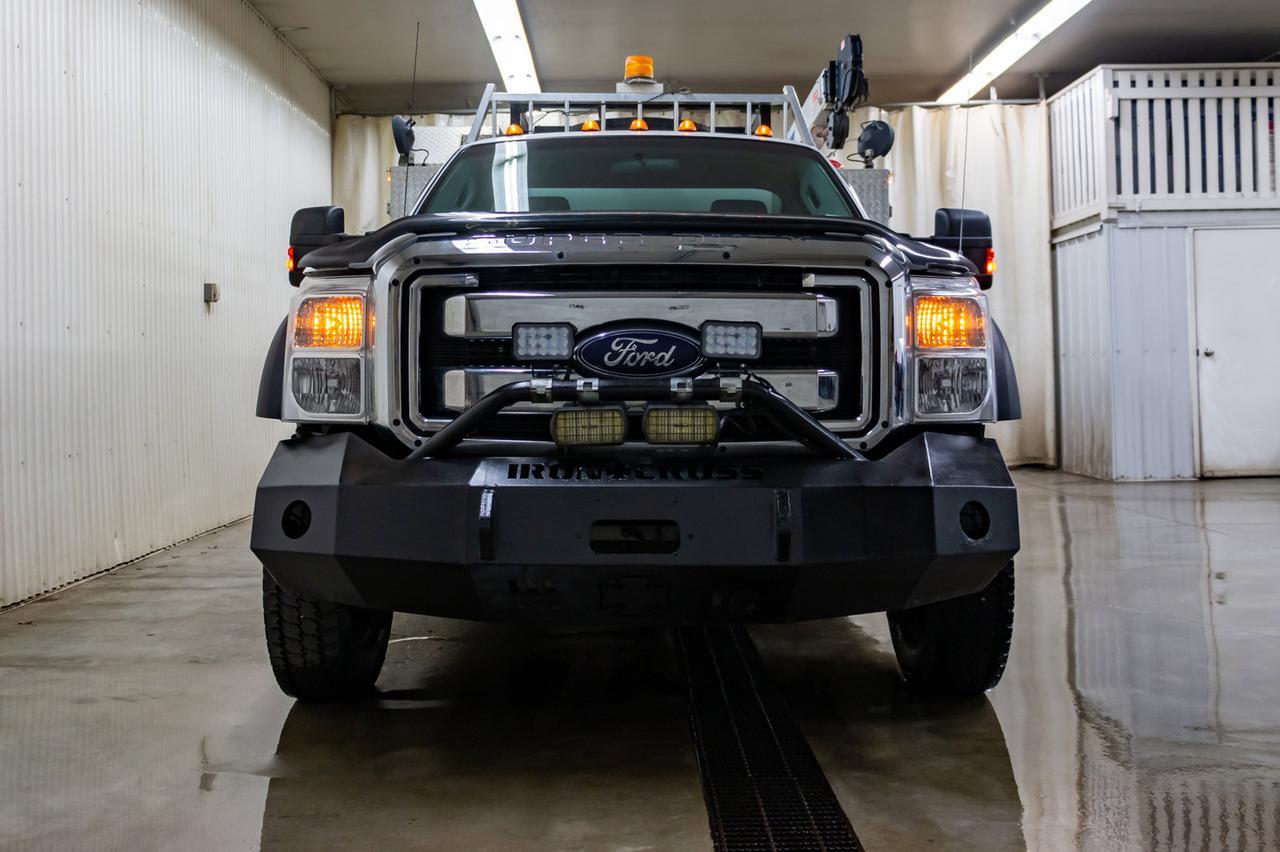 2012 Ford F-550 4x4 Reg Cab XLT Mechanic's Box Red Deer AB