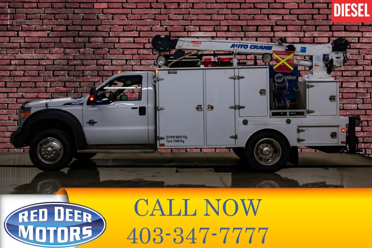 2012 Ford F-550 4x4 Reg Cab XLT Mechanic's Box