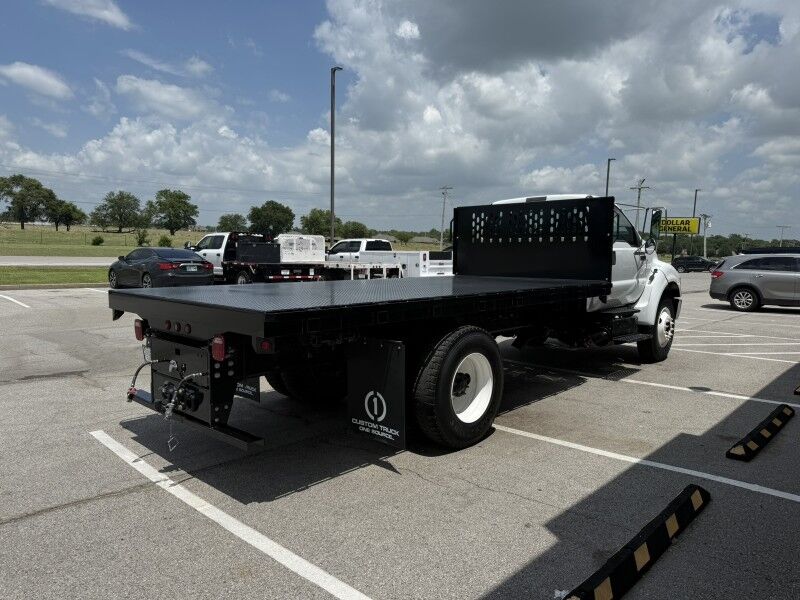 2012 Ford F-750 Cummins Diesel Flatbed 70k exempt mi's Collinsville OK