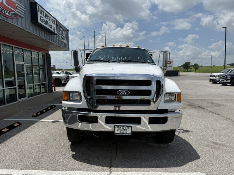 2012 Ford F-750 Cummins Diesel Flatbed 70k exempt mi's Collinsville OK