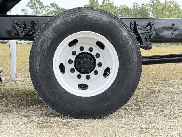 2012 Ford F-750XL Crew Cab 18' Steel Landscape Dump Truck with Tree Spades Homestead FL