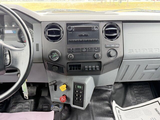 2012 Ford F-750XL Crew Cab 18' Steel Landscape Dump Truck with Tree Spades Homestead FL