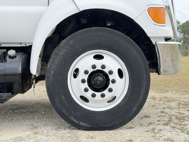 2012 Ford F-750XL Crew Cab 18' Steel Landscape Dump Truck with Tree Spades Homestead FL