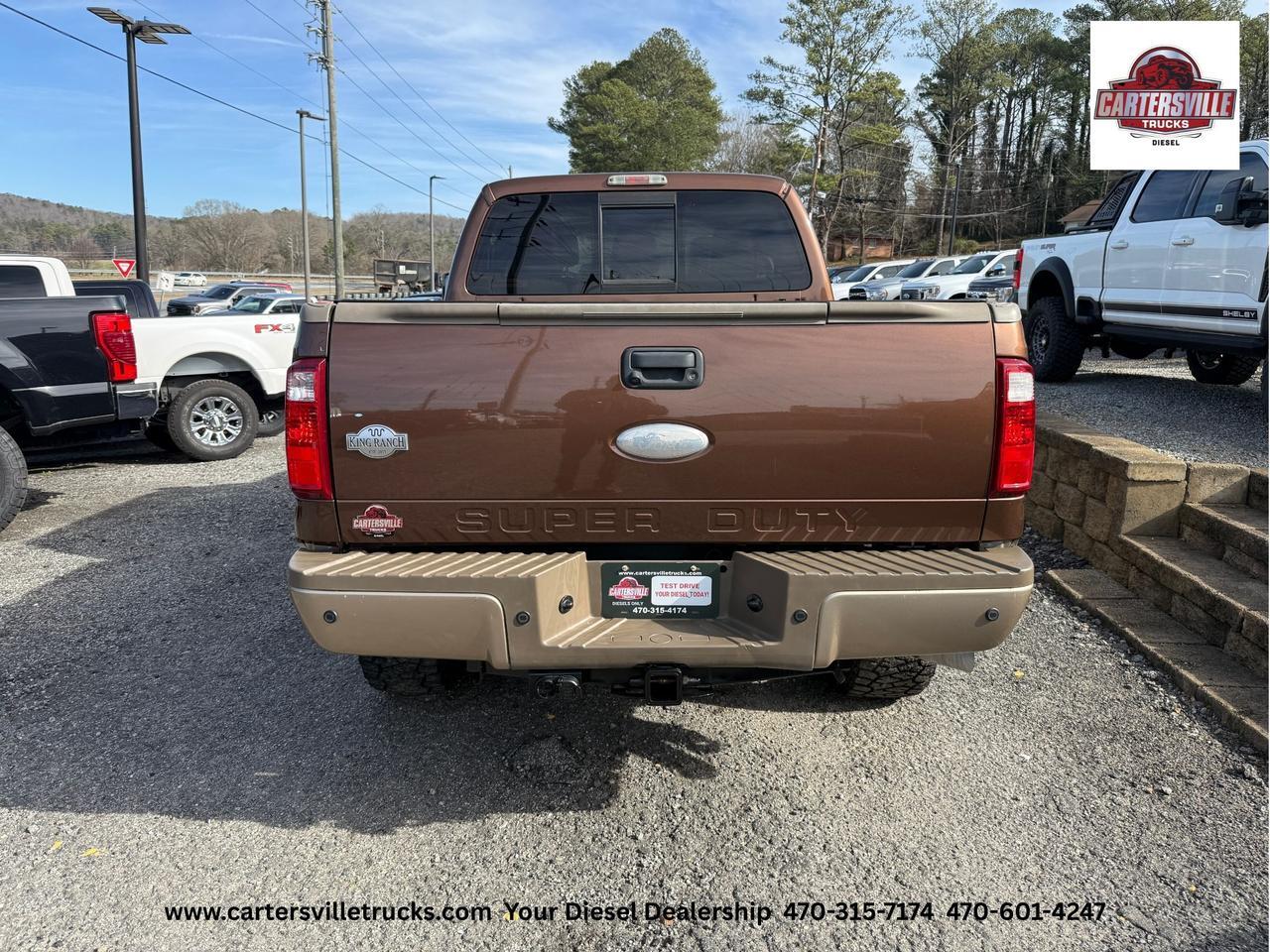 2012 Ford F250sd SOLD SOLD SOLD*** King Ranch FX4 - DELETED - CCV DEL - 4" FABTECH Cartersville GA