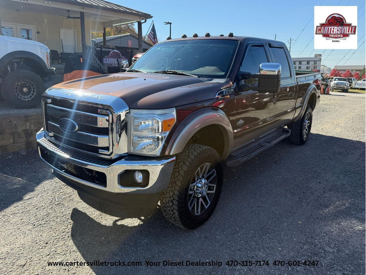 2012 Ford F250sd SOLD SOLD SOLD*** King Ranch FX4 - LOADED -DELETED - LIFTED Cartersville GA