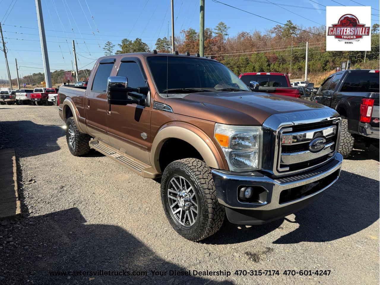 2012 Ford F250sd SOLD SOLD SOLD*** King Ranch FX4 - LOADED -DELETED - LIFTED Cartersville GA