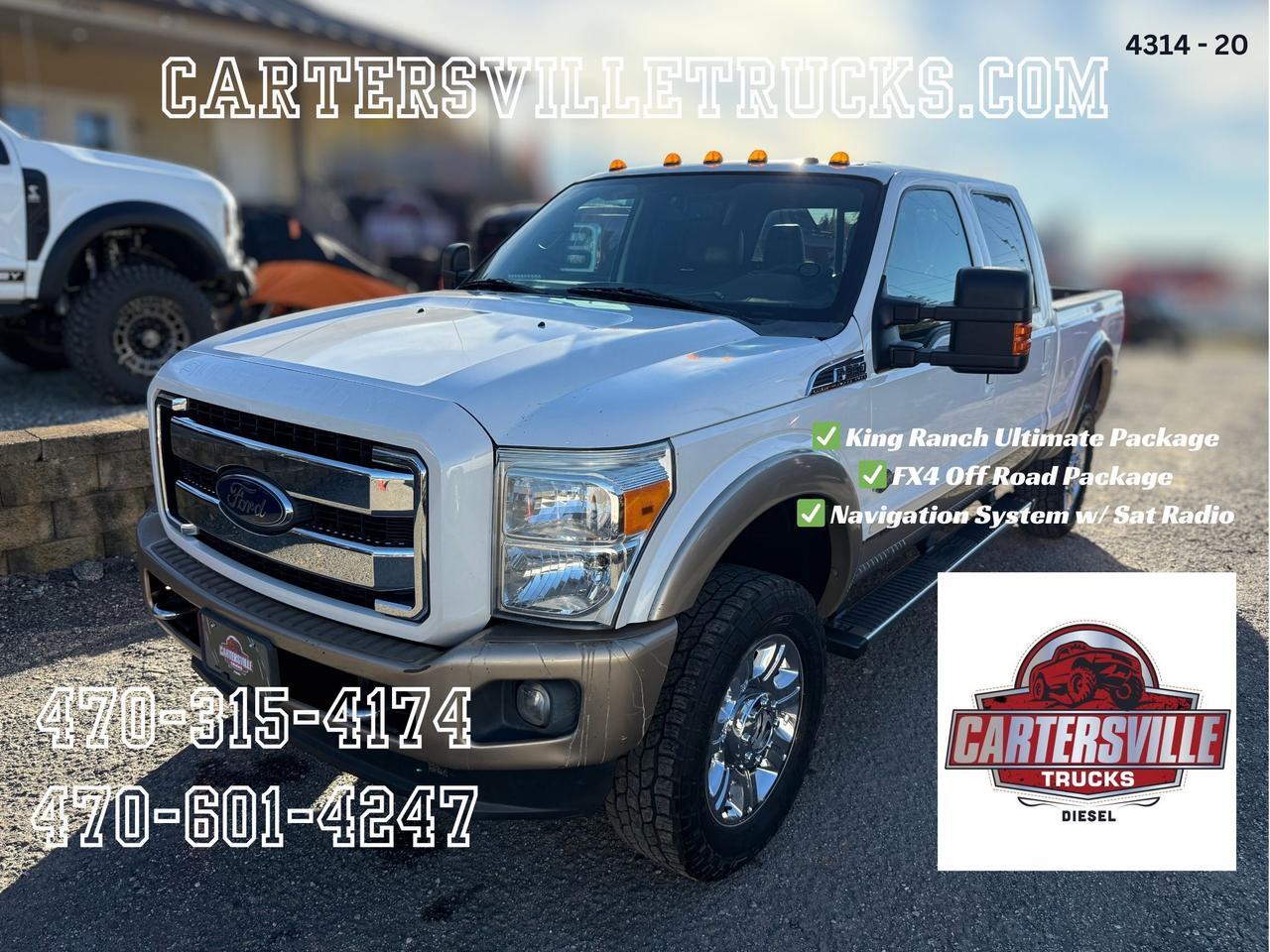 2012 Ford F350sd SOLD SOLD SOLD*** King Ranch FX4 - DELETED - LOADED