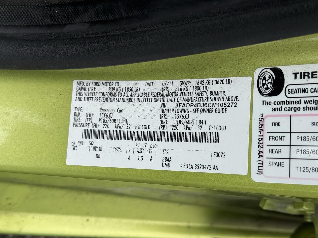 2012 Ford Fiesta SE Crestwood KY