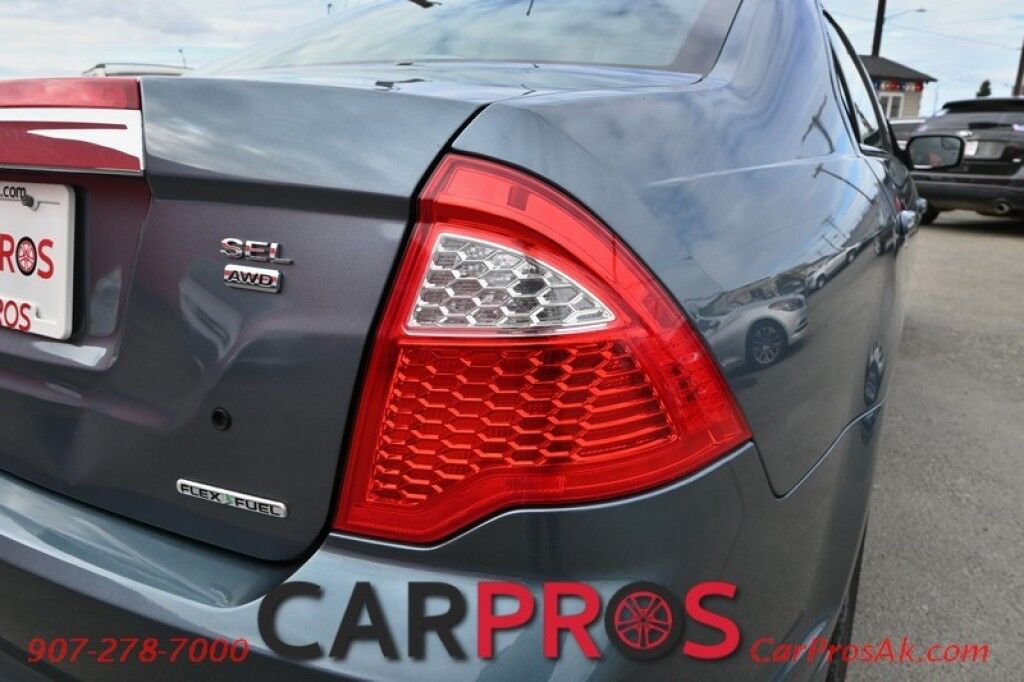 2012 Ford Fusion SEL - All Wheel Drive - 3.0L V6 - Power & Heated Leather Seats - Remote Start - Automatic Climate Control - Only 75k Miles - 1-Owner Anchorage AK