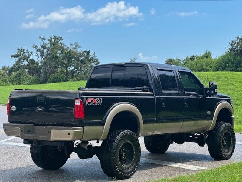 2012 Ford SUPER DUTY F-350 SRW KING RANCH TURBO DIESEL LIFTED FL TRUCK 4X4 LEATHER CREW CAB FREE SHIPPING IN FLORIDA Sarasota FL