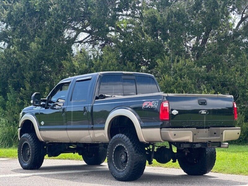 2012 Ford SUPER DUTY F-350 SRW KING RANCH TURBO DIESEL LIFTED FL TRUCK 4X4 LEATHER CREW CAB FREE SHIPPING IN FLORIDA Sarasota FL