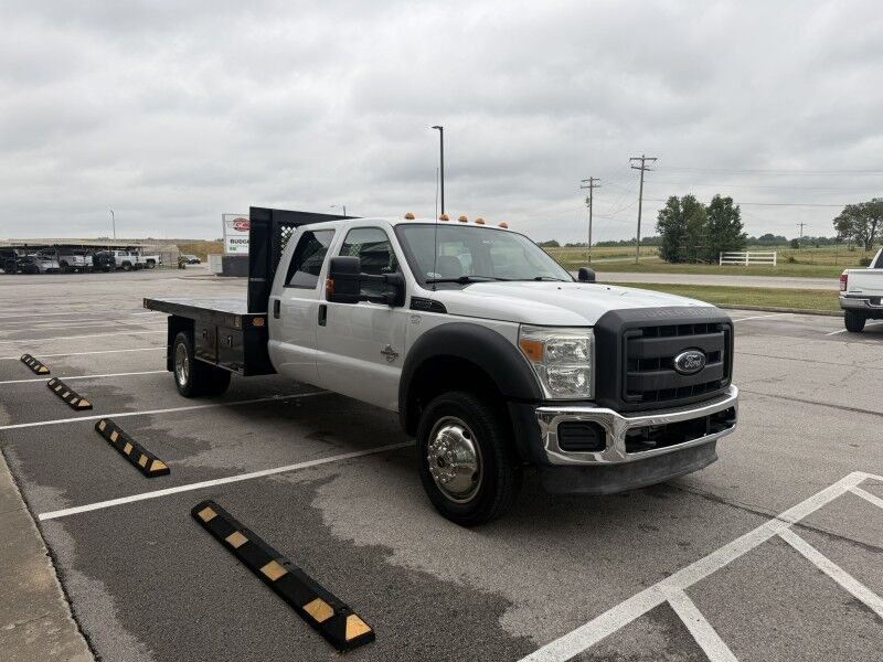 2012 Ford Super Crew F-550 Diesel Flatbed 80k mi's XL Collinsville OK
