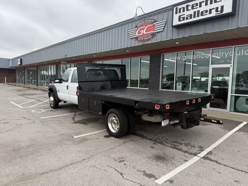 2012 Ford Super Crew F-550 Diesel Flatbed 80k mi's XL Collinsville OK