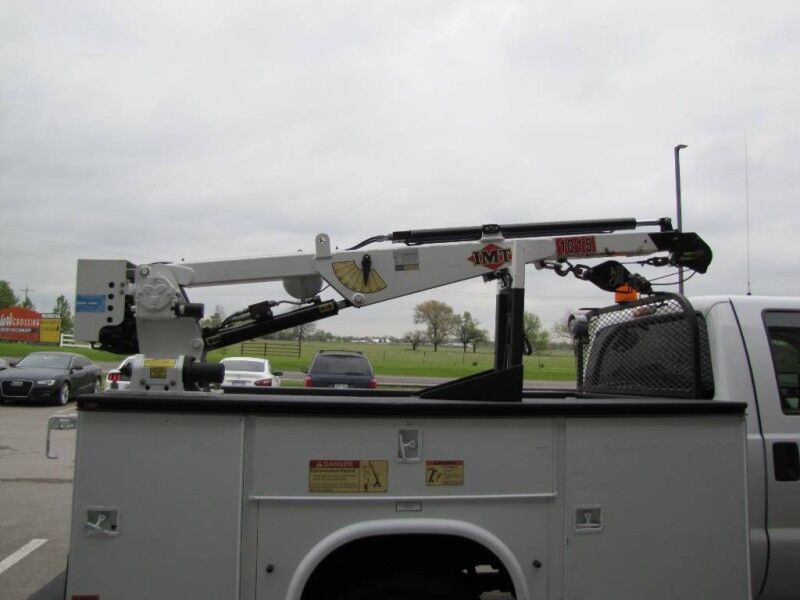 2012 Ford Super Crew F-550 Diesel Utility IMT 1015 Crane XL Collinsville OK