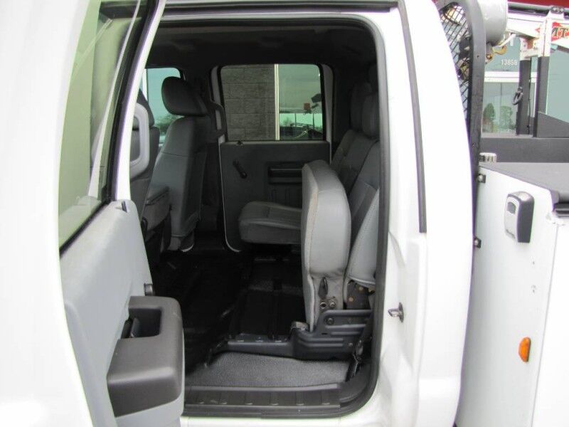 2012 Ford Super Crew F-550 Diesel Utility IMT 1015 Crane XL Collinsville OK