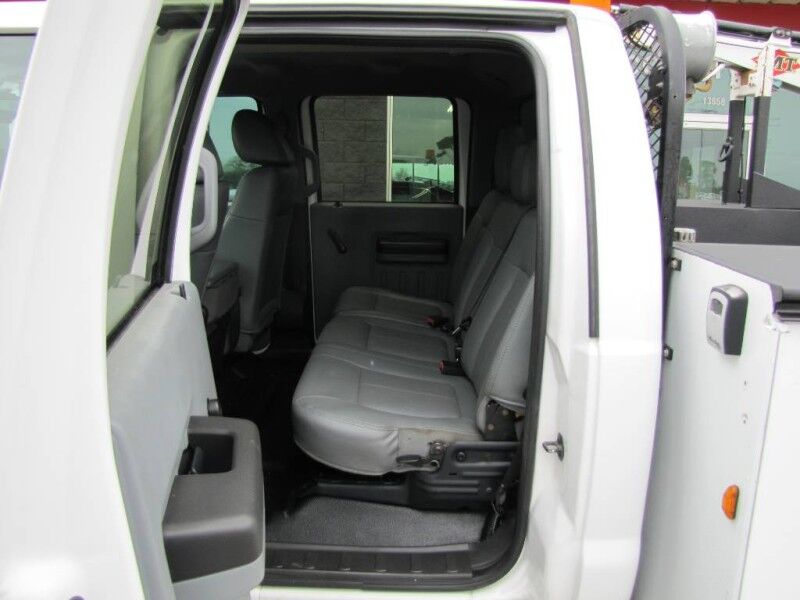 2012 Ford Super Crew F-550 Diesel Utility IMT 1015 Crane XL Collinsville OK