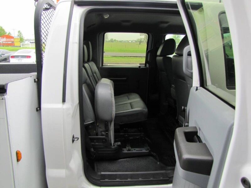 2012 Ford Super Crew F-550 Diesel Utility IMT 1015 Crane XL Collinsville OK