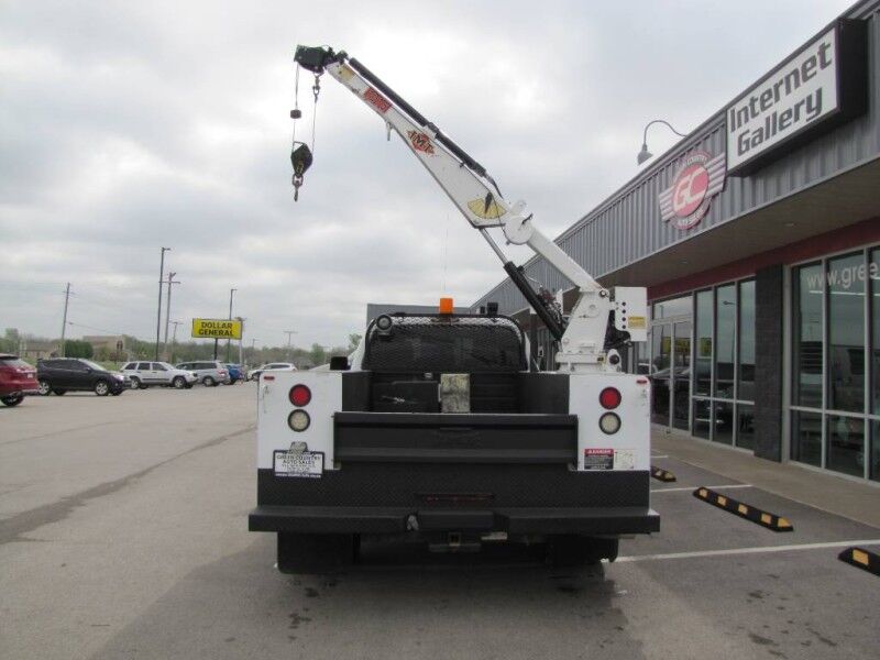 2012 Ford Super Crew F-550 Diesel Utility IMT 1015 Crane XL Collinsville OK