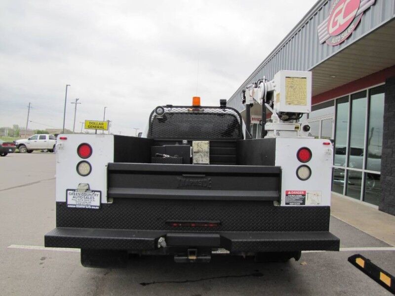 2012 Ford Super Crew F-550 Diesel Utility IMT 1015 Crane XL Collinsville OK