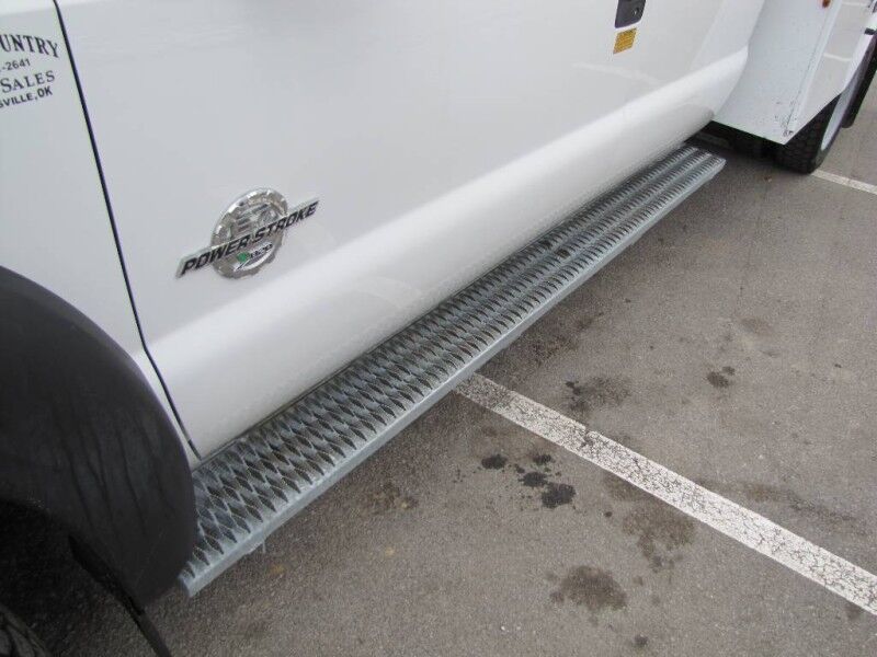 2012 Ford Super Crew F-550 Diesel Utility IMT 1015 Crane XL Collinsville OK