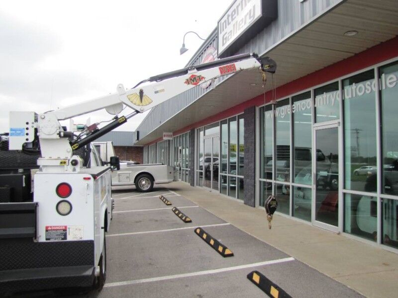 2012 Ford Super Crew F-550 Diesel Utility IMT 1015 Crane XL Collinsville OK