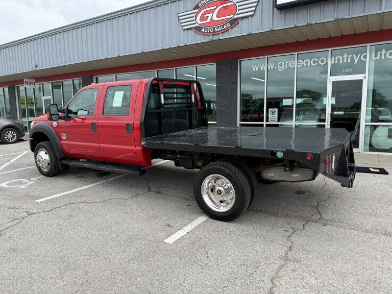 2012 Ford Super CrewF-550 4x4 Diesel Flatbed 85k mi's XL Collinsville OK