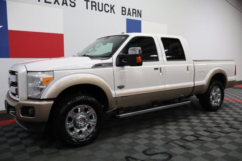 2012 Ford Super Duty F-250 King Ranch 6.7L Diesel GPS Camera Sunroof NEW 35in Tires