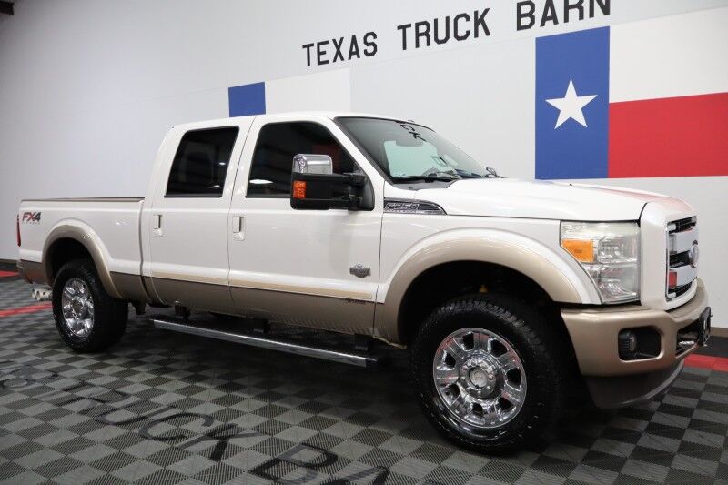 2012 Ford Super Duty F-250 King Ranch 6.7L Diesel GPS Camera Sunroof NEW 35in Tires Arlington TX
