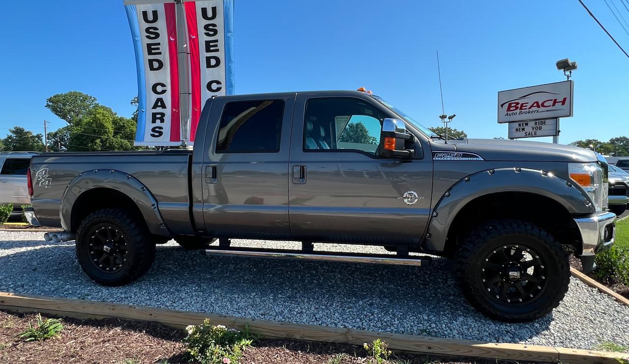 2012 Ford Super Duty F250 SRW Lariat, LEATHER INTERIOR, RUNNING BOARDS, POWER SLIDING WINDOW