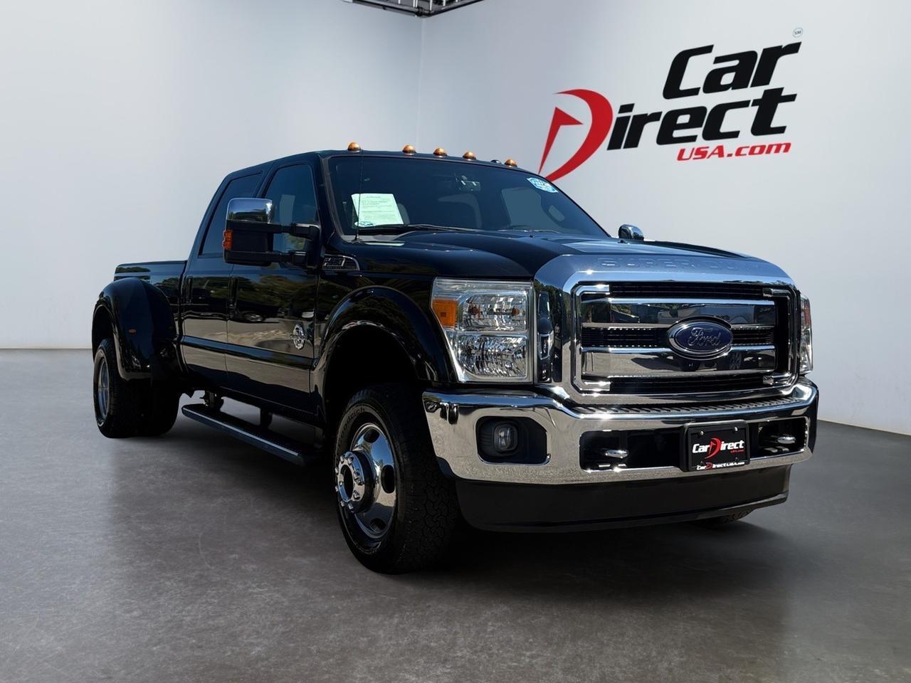 2012 Ford Super Duty F-350 DRW Lariat, POWER STROKE, REAR POWER SLIDING WINDOW, FENDER FLARES, TOW PACKAGE, BACKUP CAMERA WITH PARKING SENSORS, NAVIGATION, BED LINER, POWER SLIDE MOONROOF, FX4 OFF ROAD PACKAGE, 1 OWNER, LOW LOW MILEAGE, CLEAN CARFAX, GO SUPER DUTY IN THIS FORD! Virginia Beach VA