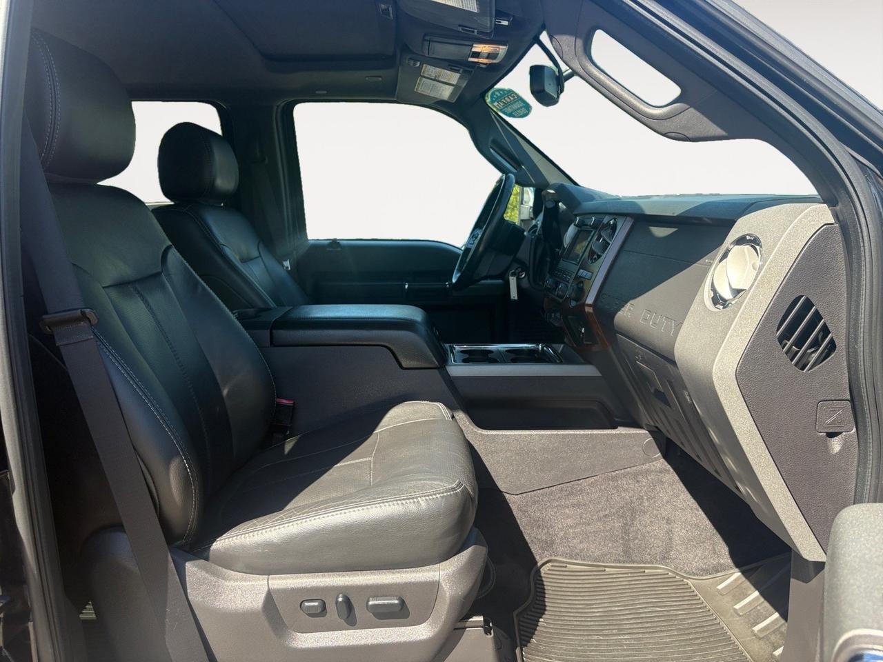 2012 Ford Super Duty F-350 DRW Lariat, POWER STROKE, REAR POWER SLIDING WINDOW, FENDER FLARES, TOW PACKAGE, BACKUP CAMERA WITH PARKING SENSORS, NAVIGATION, BED LINER, POWER SLIDE MOONROOF, FX4 OFF ROAD PACKAGE, 1 OWNER, LOW LOW MILEAGE, CLEAN CARFAX, GO SUPER DUTY IN THIS FORD! Virginia Beach VA