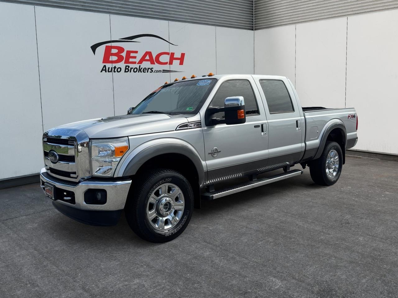 2012 Ford Super Duty F-350 SRW LARIAT, HEATED & COOLED SEATS, SUNROOF, POWER SLIDING REAR WINDOW, NAVIGATION, SYNC, REMOTE START, DVD PLAYER&apos;S, COMFORT, LUXURY, & CAPABILITY WITH ALL IN A CLEAN CARFAX 1 OWNER TRUCK- TAKE IT HOME TODAY!!! Norfolk VA
