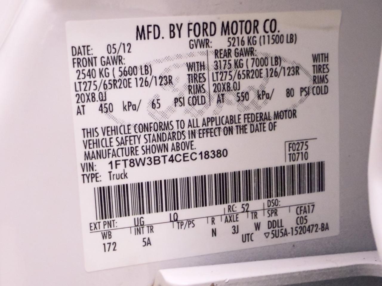 2012 Ford Super Duty F-350 SRW Lariat FX4 6.7L Power Stroke 4x4 Mansfield TX