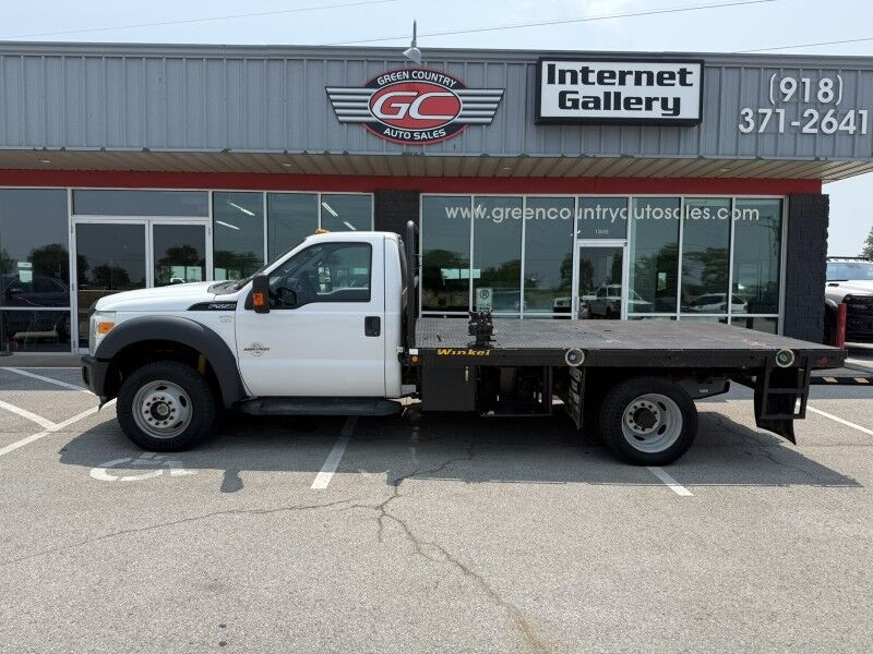 2012 Ford Super Duty F-550 4x4 Diesel Flat XL Collinsville OK