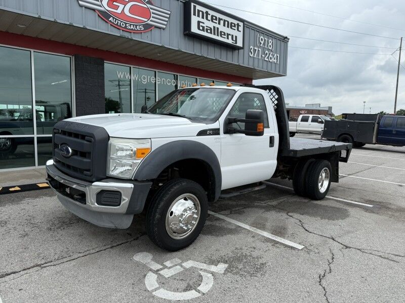 2012 Ford Super Duty F-550 V10 4x4 Flatbed XL Collinsville OK