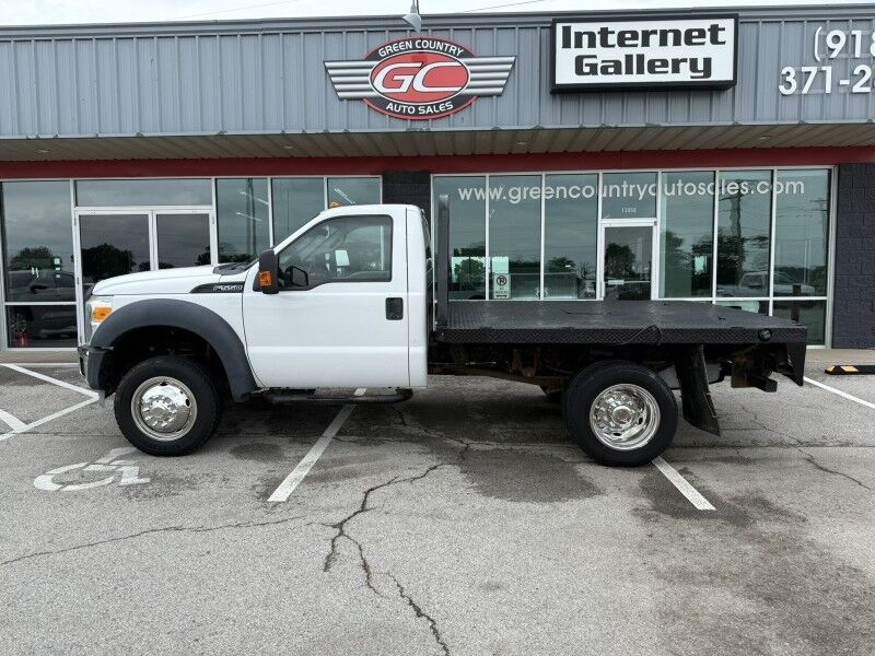 2012 Ford Super Duty F-550 V10 4x4 Flatbed XL Collinsville OK