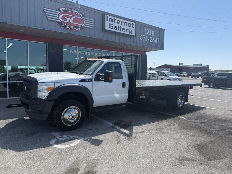 2012 Ford Super Duty F-550 V10 4x4 Flatbed XL Collinsville OK