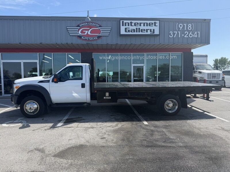 2012 Ford Super Duty F-550 V10 4x4 Flatbed XL Collinsville OK