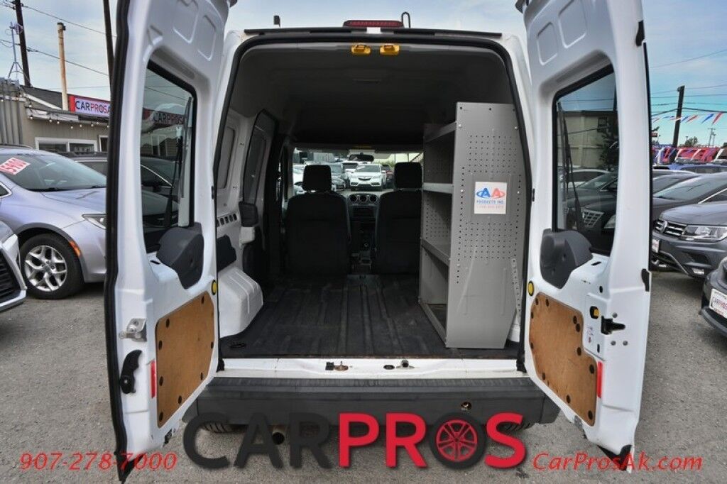 2012 Ford Transit Connect XL - 2.0L I4 Duratec - AdvanceTrac & RSC - AM/FM Radio - Built In Cargo Shelves - Vinyl Rear Flooring - Roof Mounted Utility Rack - Engine Block Heater - Low Miles Anchorage AK