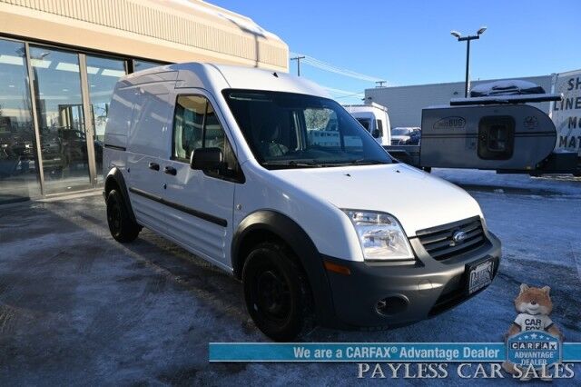 2012 Ford Transit Connect XL / Automatic / 2.0L I4 / Premium Cloth Seats / Built In Storage Shelves / Aux Input / Air Conditioning / 114 Wheelbase / Block Heater / 27MPG / Only 92K Miles / 1-Owner Anchorage AK