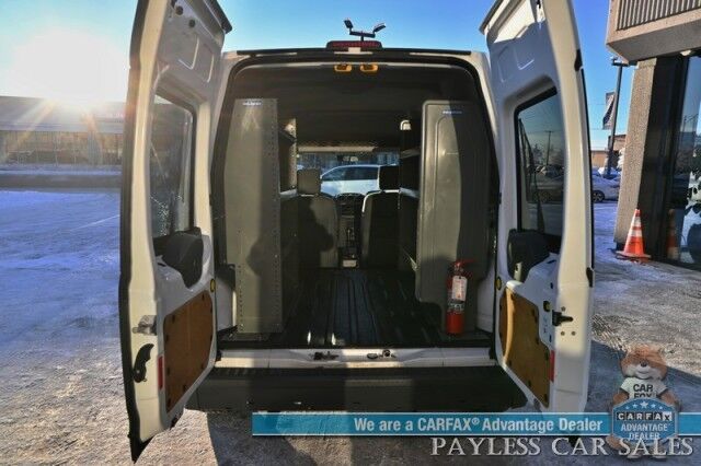 2012 Ford Transit Connect XL / Automatic / 2.0L I4 / Premium Cloth Seats / Built In Storage Shelves / Aux Input / Air Conditioning / 114 Wheelbase / Block Heater / 27MPG / Only 92K Miles / 1-Owner Anchorage AK