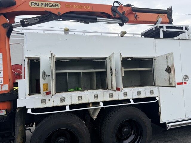 2012 Freightliner Crew Cab Service Palfinger Crane Truck Henrico VA