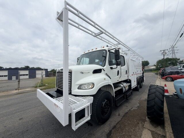 2012 Freightliner Crew Cab Service Palfinger Crane Truck Henrico VA