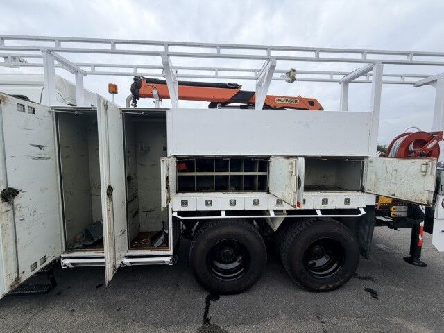 2012 Freightliner Crew Cab Service Palfinger Crane Truck Henrico VA