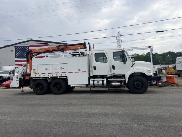 2012 Freightliner Crew Cab Service Palfinger Crane Truck Henrico VA