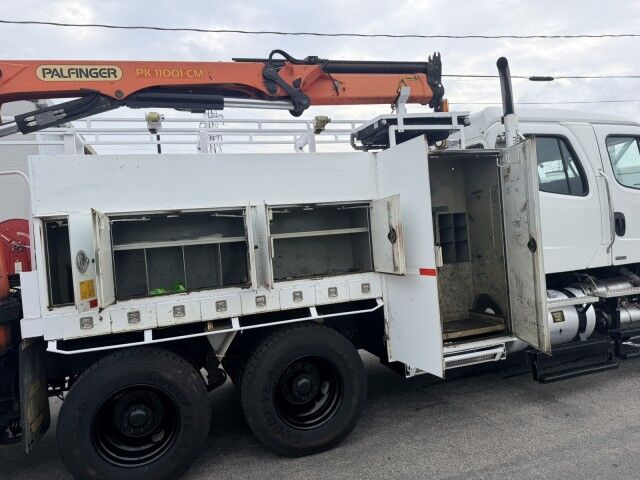 2012 Freightliner Crew Cab Service Palfinger Crane Truck Henrico VA