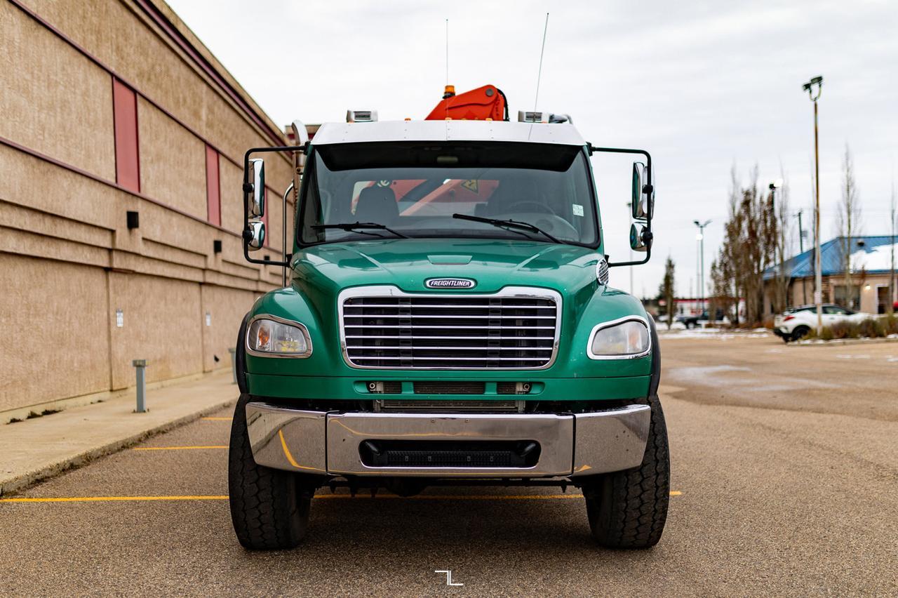 2012 Freightliner M2 106 4x4 Reg Cab Picker Deck Diesel Red Deer AB