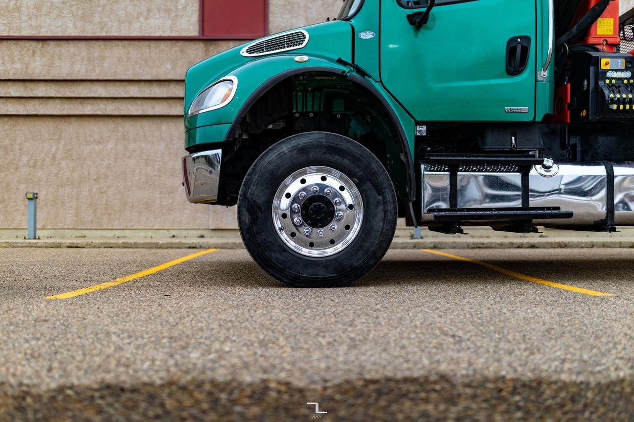 2012 Freightliner M2 106 4x4 Reg Cab Picker Deck Diesel Red Deer AB