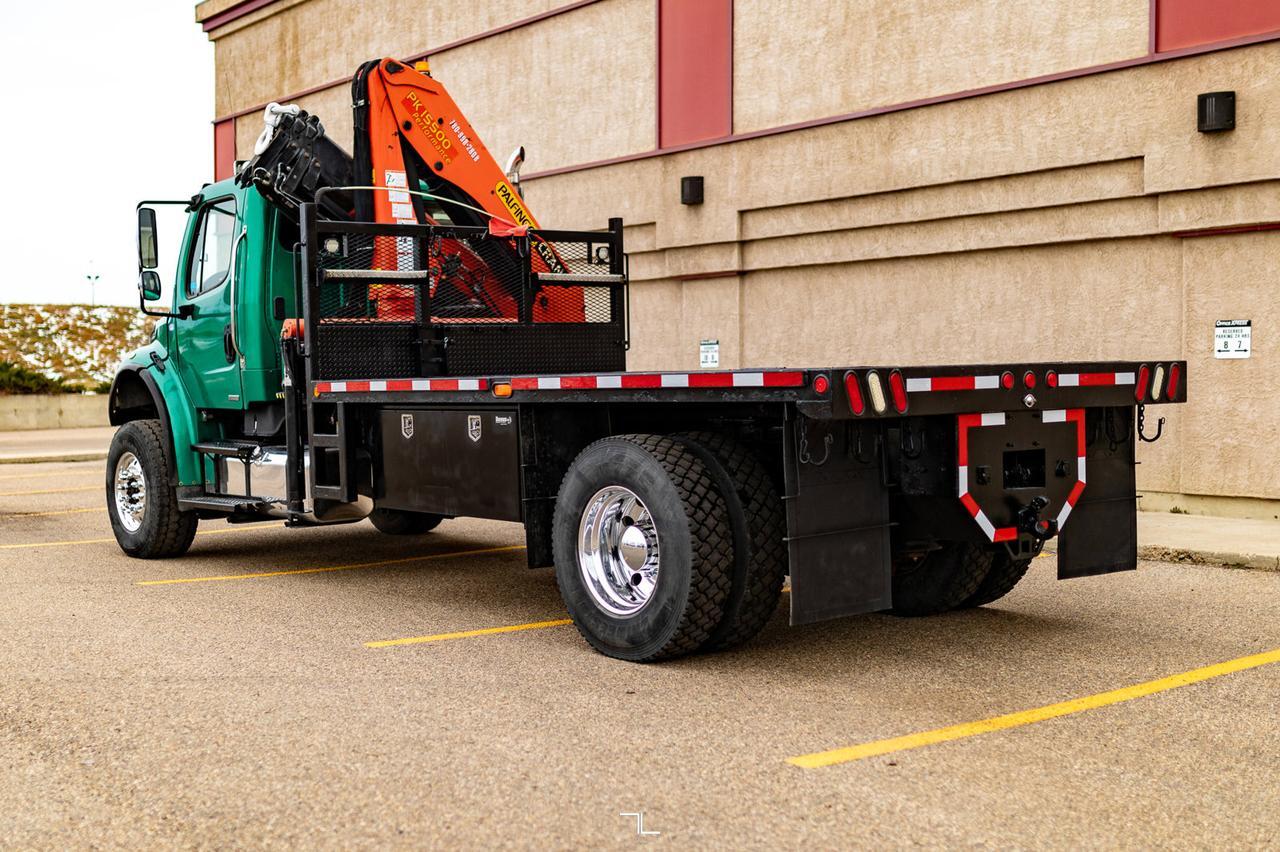 2012 Freightliner M2 106 4x4 Reg Cab Picker Deck Diesel Red Deer AB